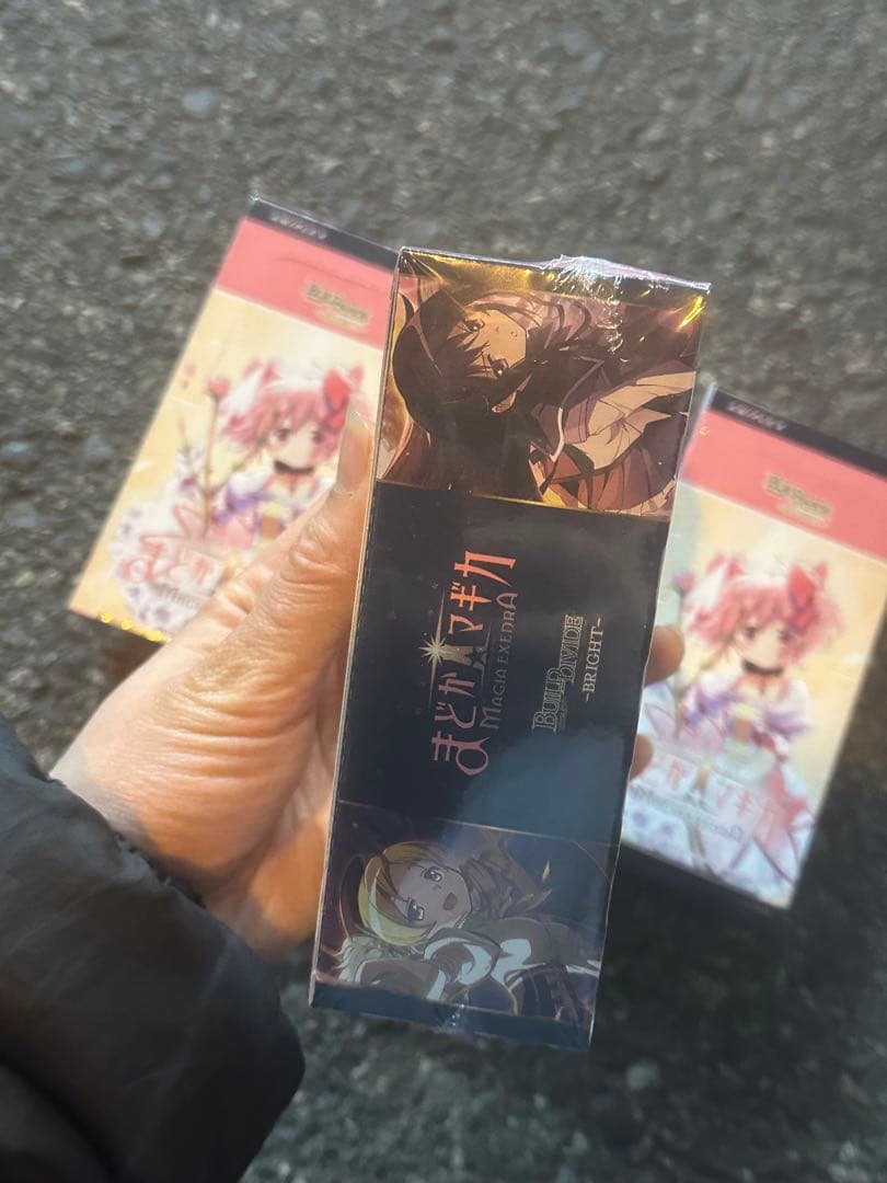 ビルディバイドブライトブースターパック魔法少女まどかマギカ 新品未開封 4BOX