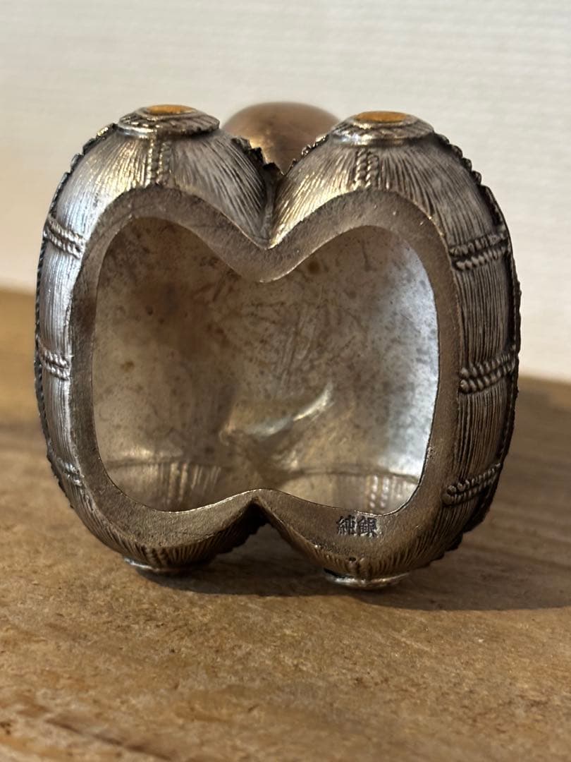 純銀　恵比寿大黒　大黒様