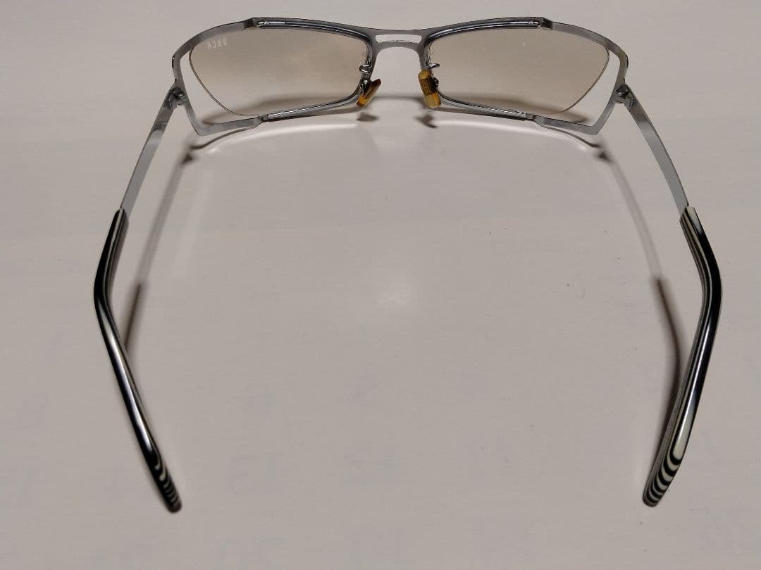 BBCO ビビコ　スポーツサングラス シルバー 角型