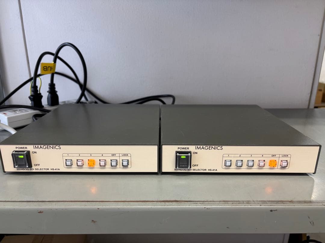 イメージニクス SDIスイッチャー HS-41A 2台セット