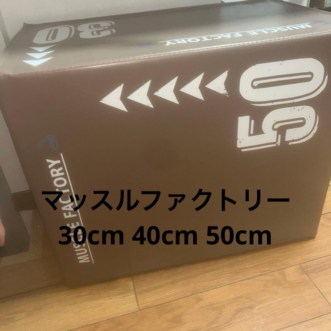 しーのMUSCLE FACTORY プライオボックス昇降台