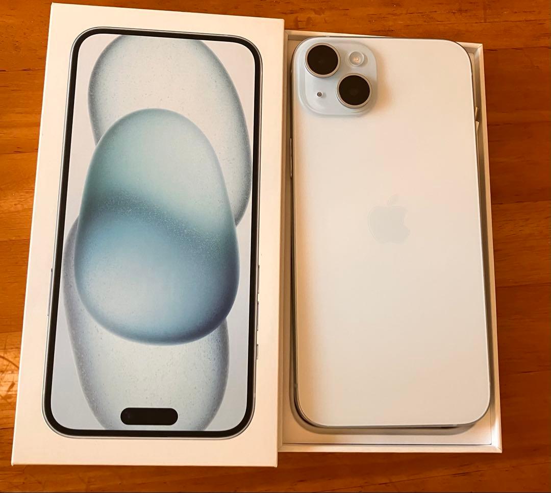 Apple iPhone15Plus 128G ブルー　本体　アップル