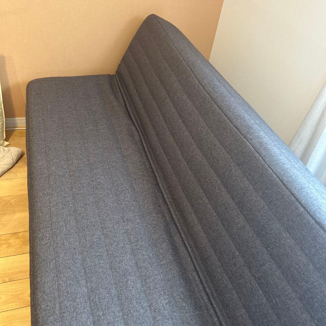 【Tiger-kei】無印良品 ソファベッド 現行品 木製脚20cm付き