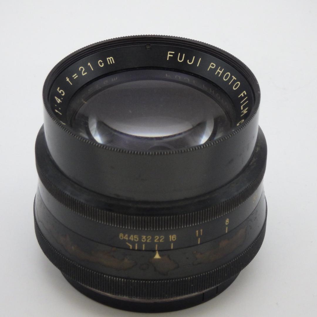FUJINAR 1:4.5 f=21cm 中古品レンズ　W027