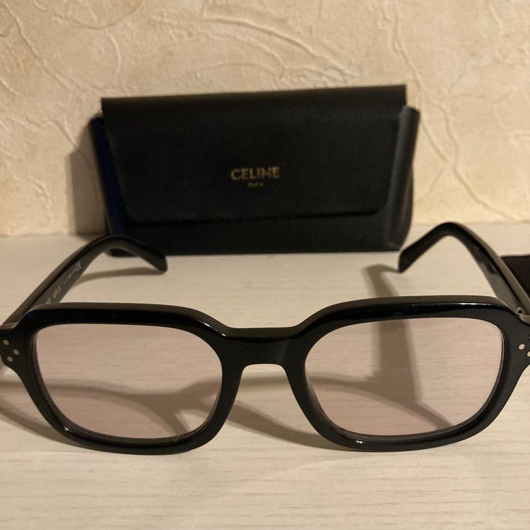 CELINE スクエア　サングラス　メガネ　眼鏡