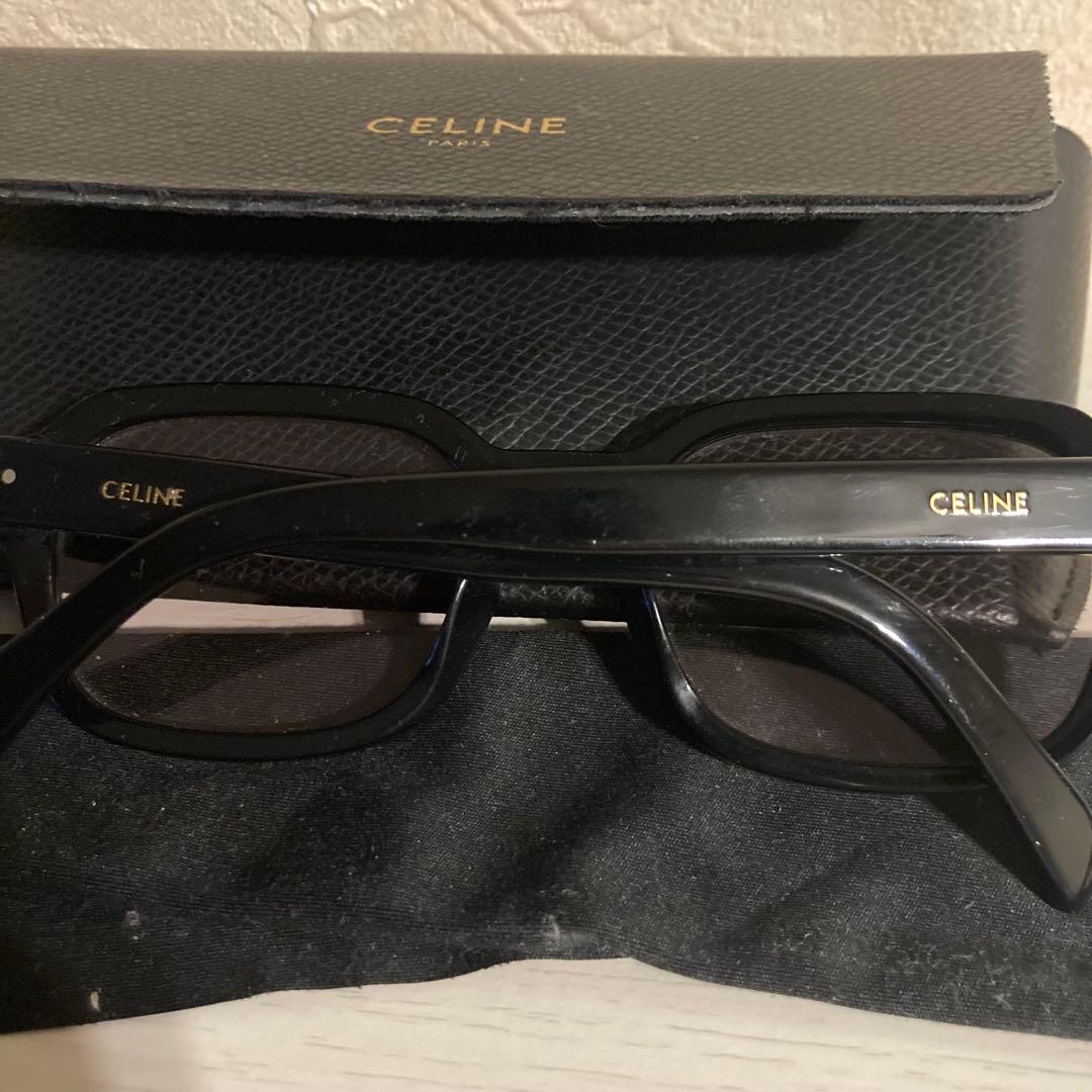 CELINE スクエア　サングラス　メガネ　眼鏡