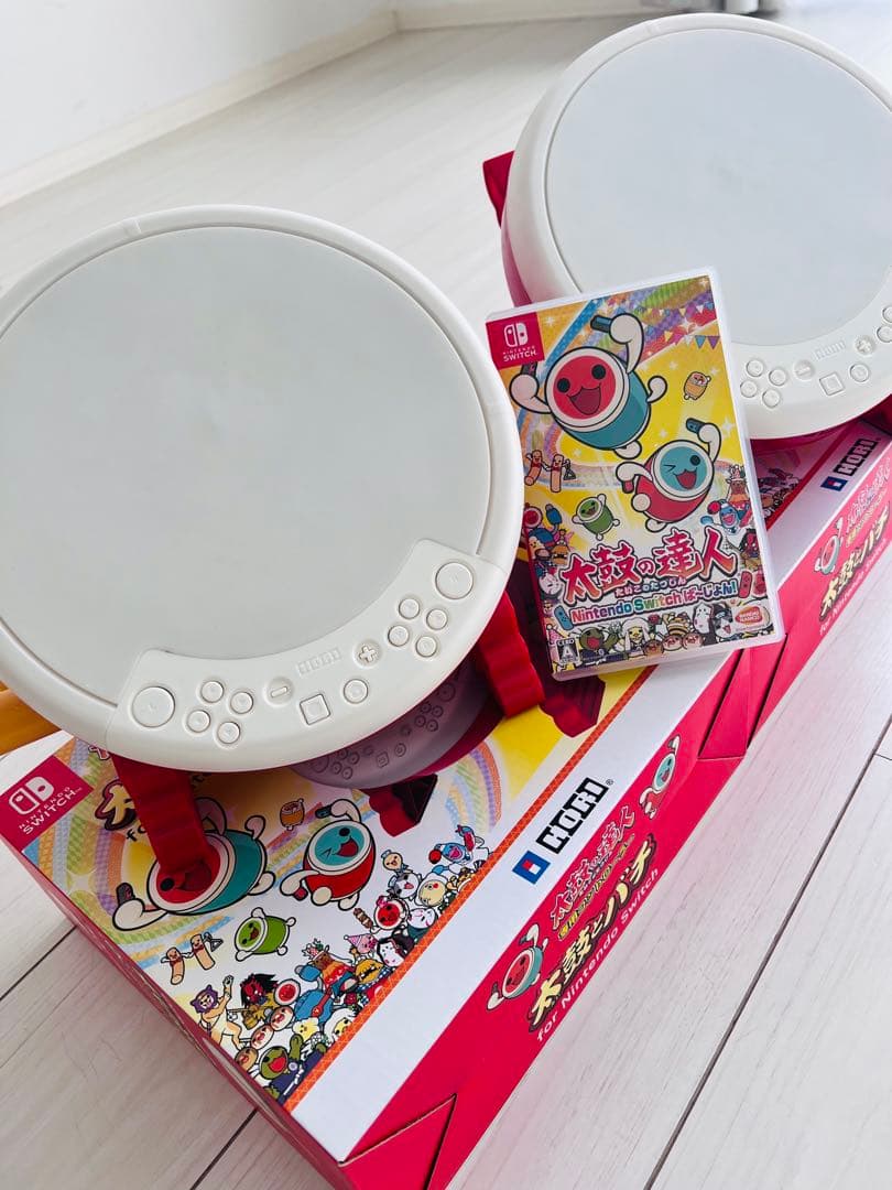【美品！】任天堂Switch版 タタコン2台&ソフトセット