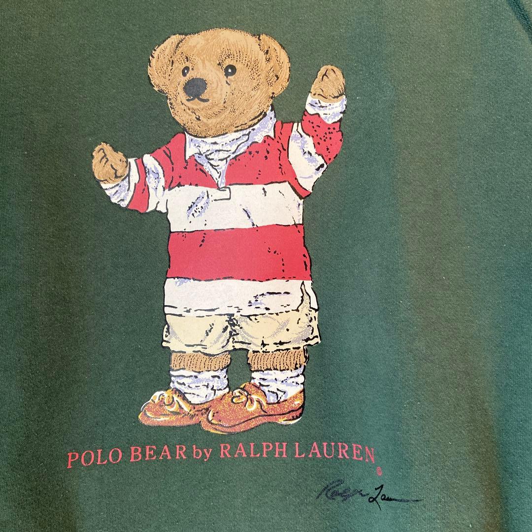 値下げ◎【希少】POLO ポロバイラルフローレン スウェット L ポロベア
