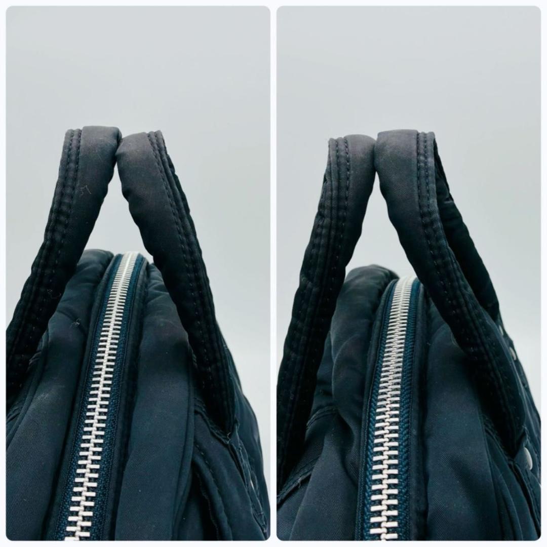 PORTER ポーター タンカー ネイビー ハンドバッグ ミニボストン ナイロン