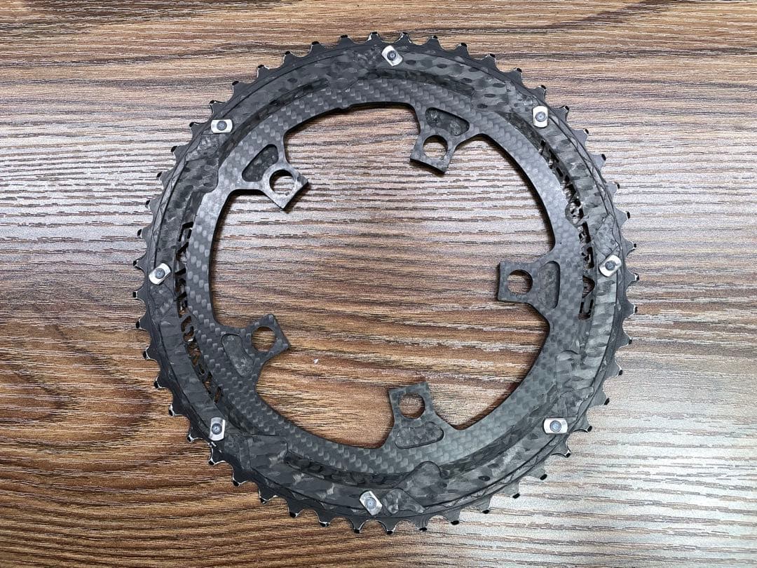 CARBON-TI 50Tチェーンリング 5穴