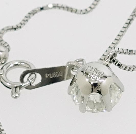KEIREI⭐︎プロフ確認! 様PT ダイヤモンド ネックレス 1.069ct