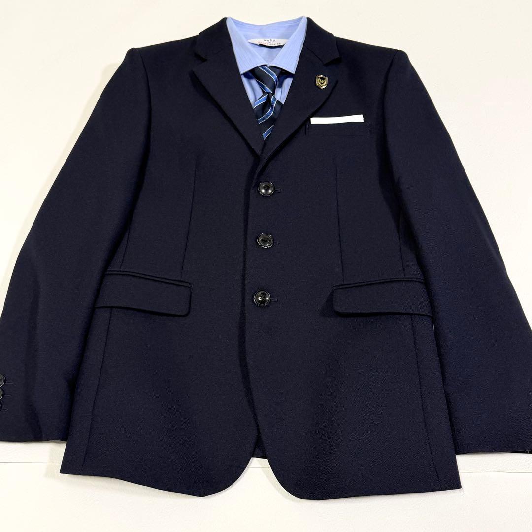 ワルツバイビームスデザイン フォーマルスーツ 4点セット ネイビー 160