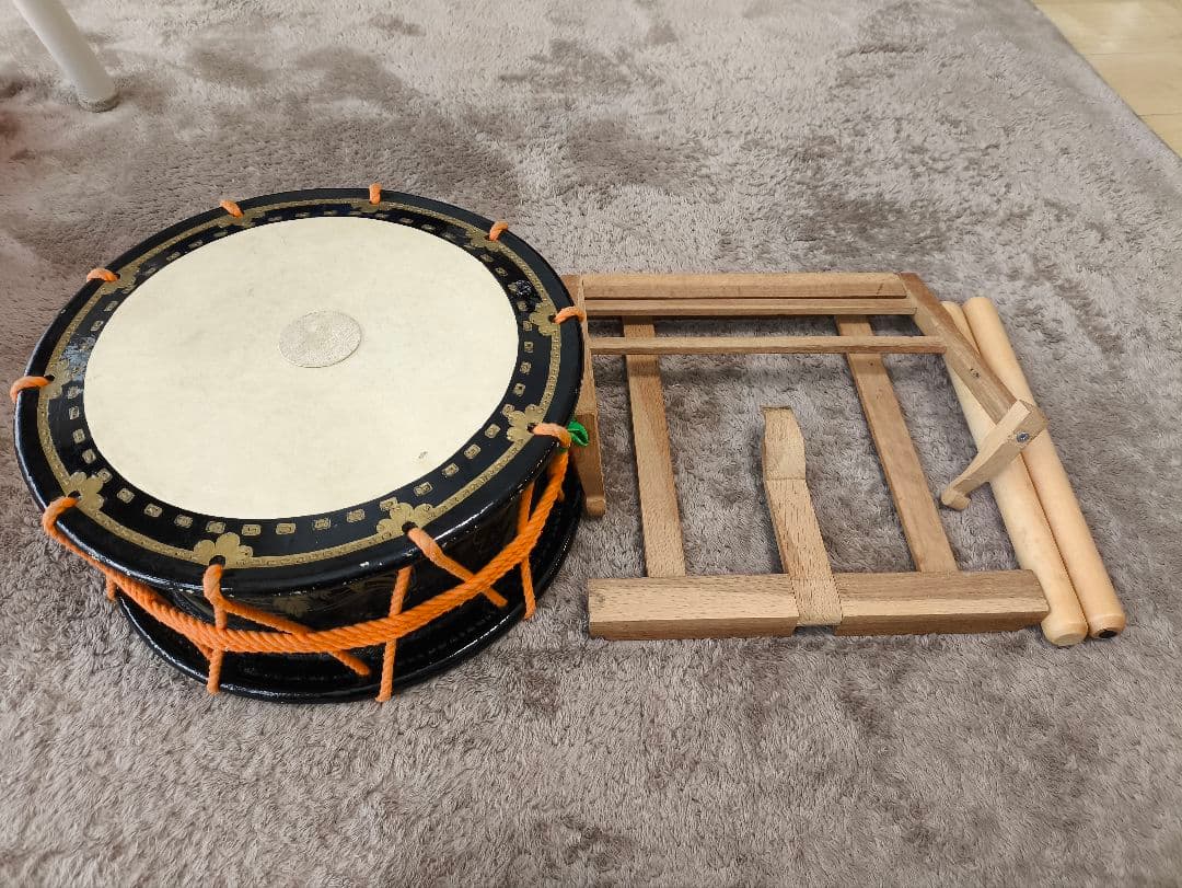 【中古】浅野太鼓の締太鼓【楽器】