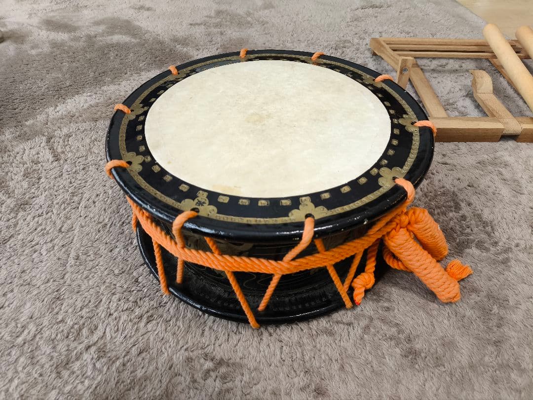 【中古】浅野太鼓の締太鼓【楽器】
