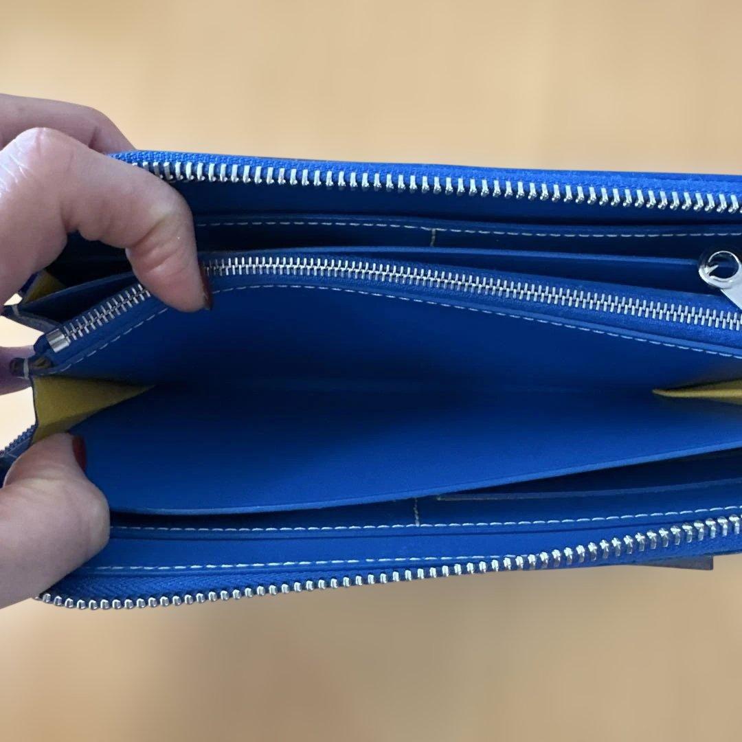 GOYARD ブルー長財布