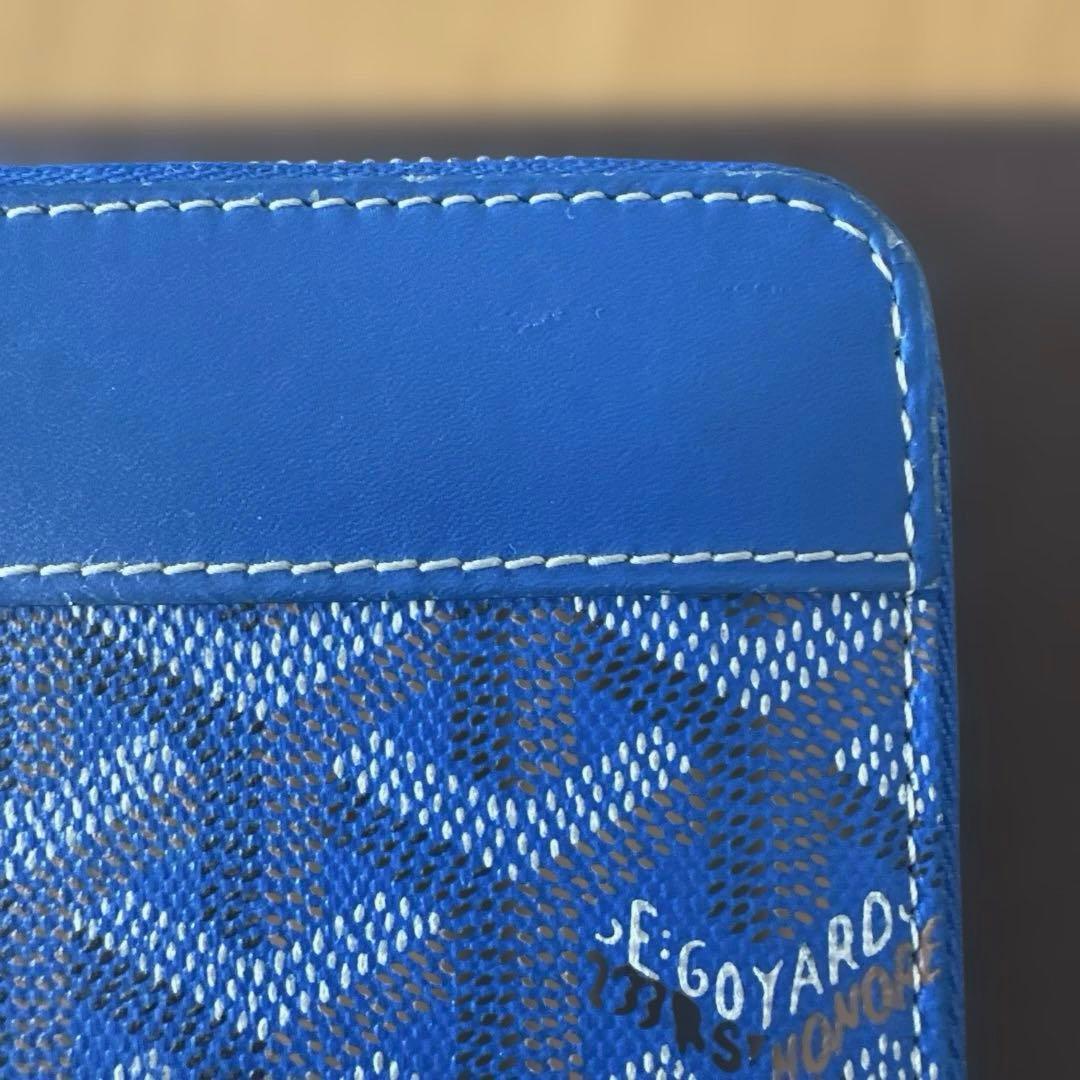 GOYARD ブルー長財布