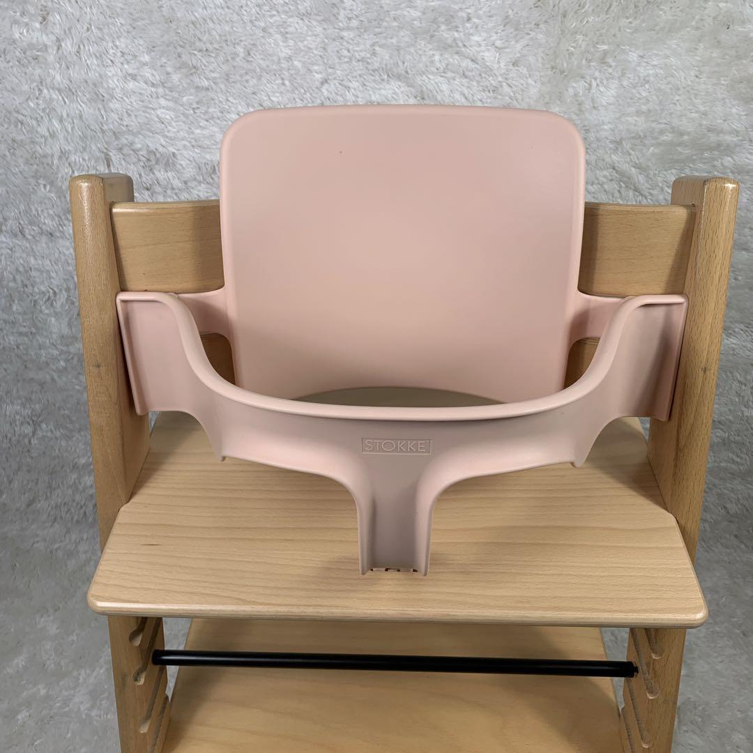 STOKKE TRIP TRAP ベビーチェアS/N 4 ベビーセット付
