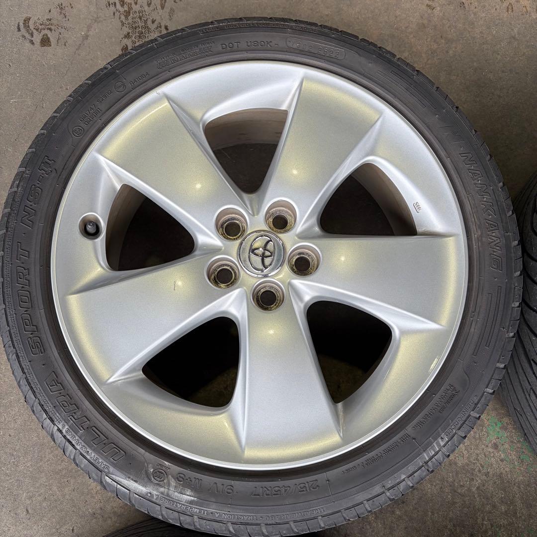 【美品】30プリウス ツーリングホイール 4本セット タイヤ溝あり