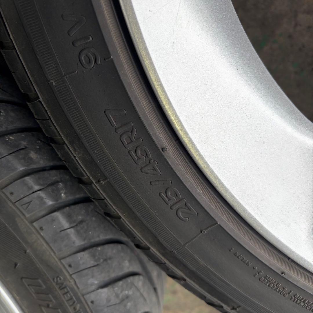 【美品】30プリウス ツーリングホイール 4本セット タイヤ溝あり