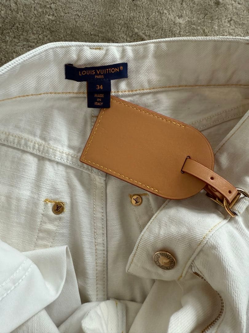 ◆美品◆LOUIS VUITTON◆ショートデニムハーフパンツ◆23年モデル34