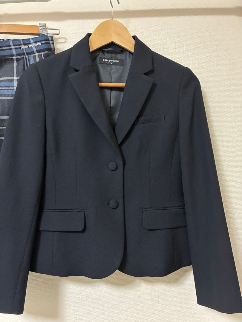 【美品】ジュニア　フォーマルスーツ セット　pomponette 4点セット