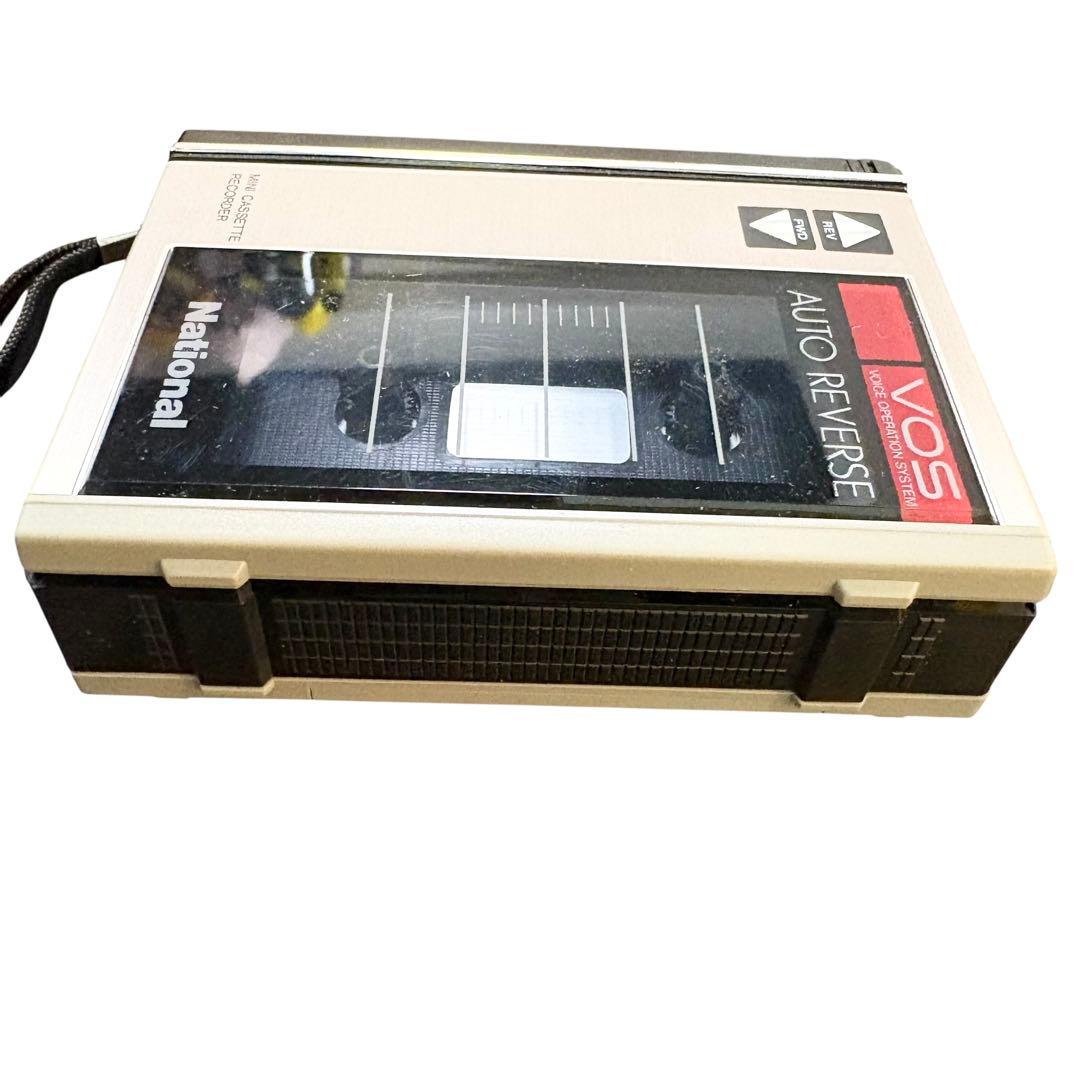 奇跡の未使用品？　National VOS ミニカセットプレーヤー　RQ-382
