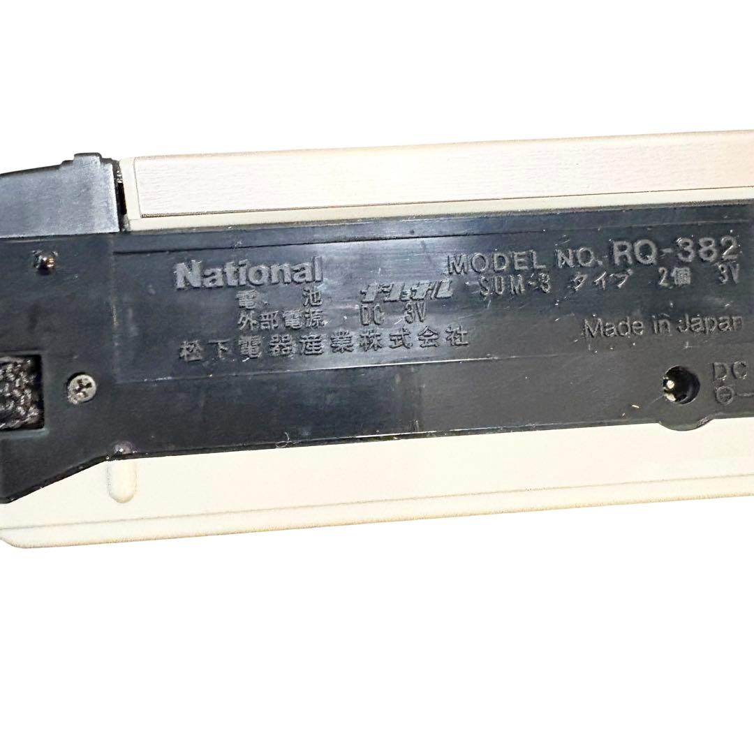奇跡の未使用品？　National VOS ミニカセットプレーヤー　RQ-382