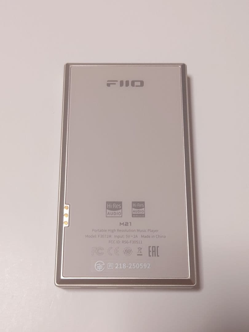 FiiO M21 Titanium Gold デジタルオーディオプレーヤー