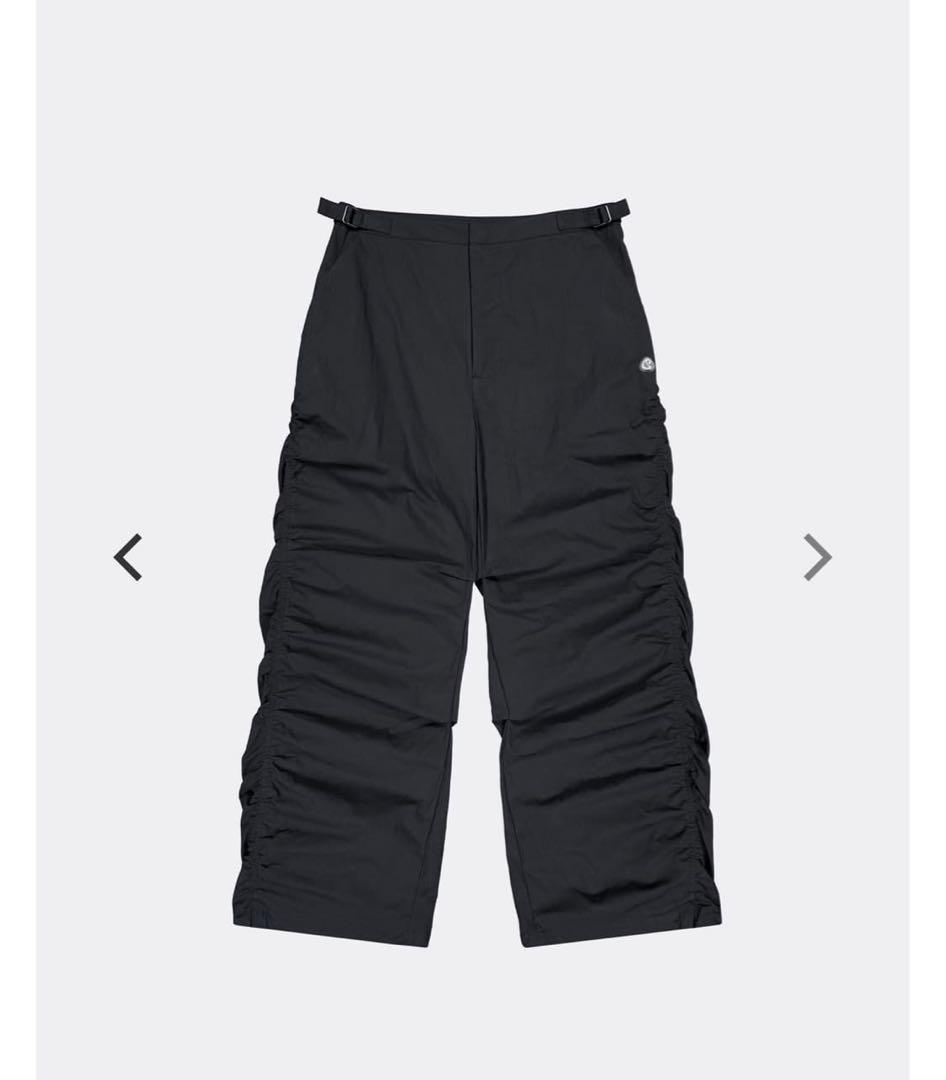 【COYSEIO】 パッカリングパンツ ブラック