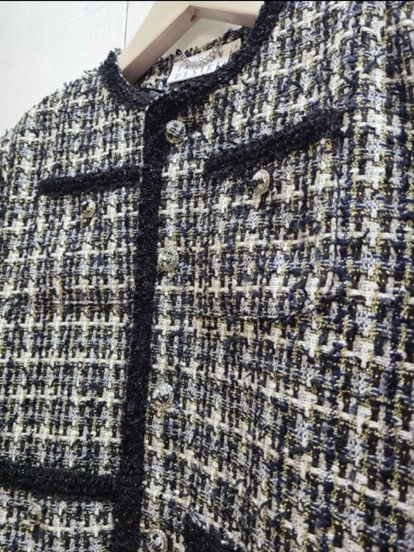 R*D様 【定価12万】MIXED TWEED NO COLLAR BONDAG