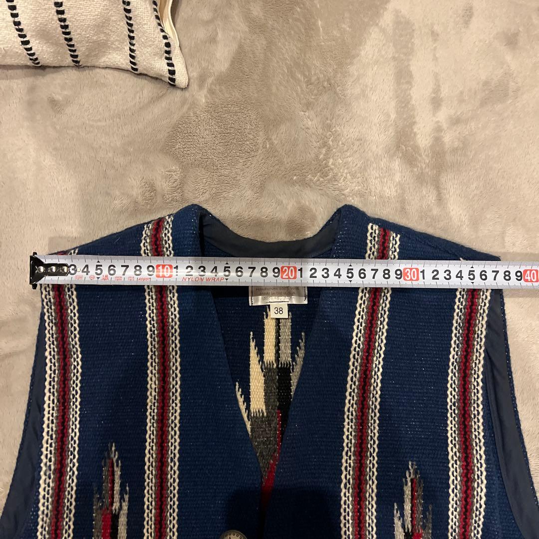 NAMBE WEAVER ハンドウーブンウールベスト 38