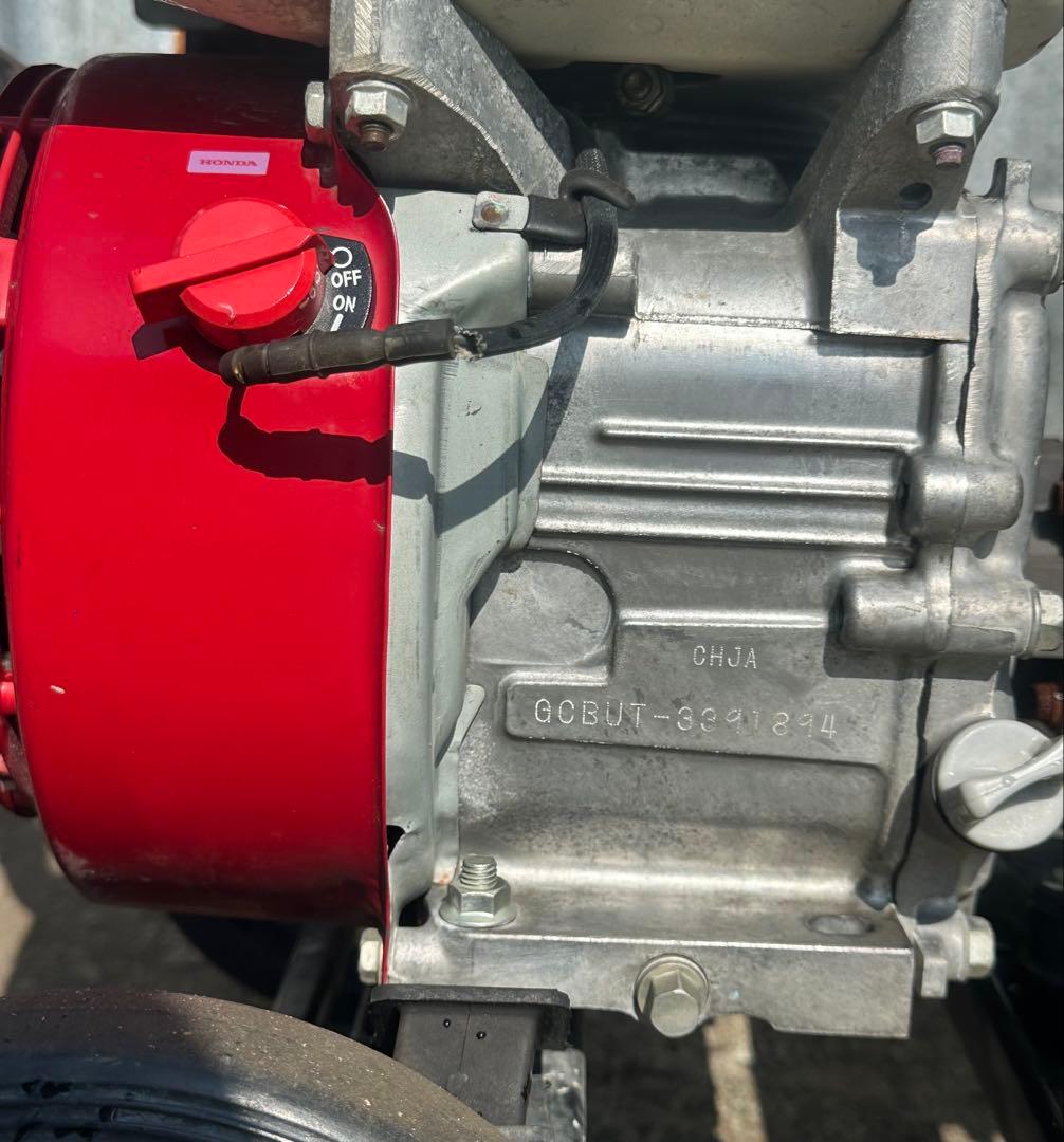 H9. スーパー工業 エンジン式高圧洗浄機 SEC-1310本体 & 給水ホース