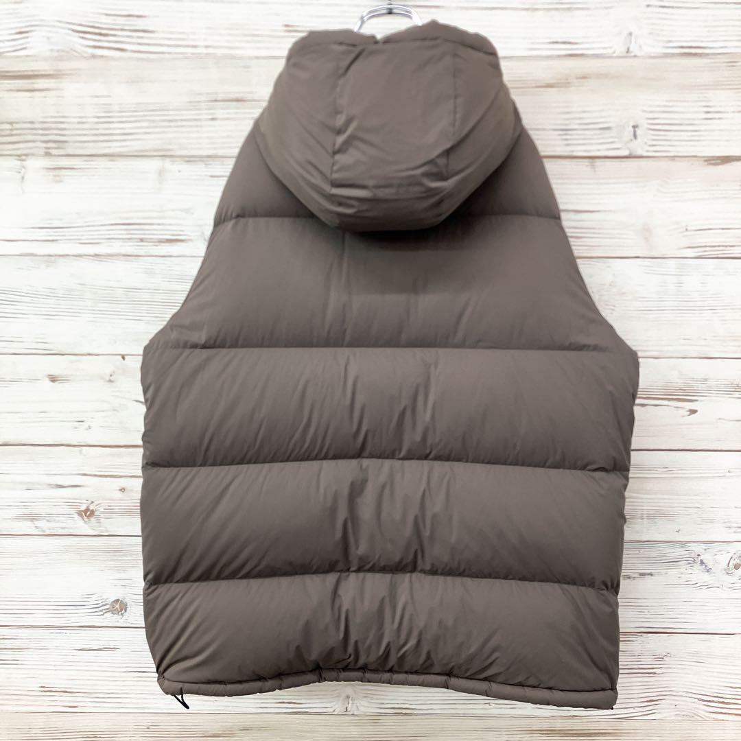 美品 ジャックウルフスキン ダウンジャケット ナイロン グレージュ L