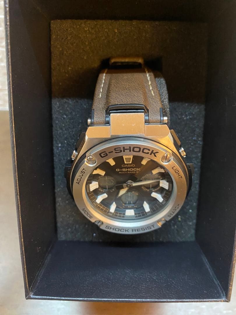 【極美品】G-SHOCK GST-W130L ソーラー電波 タフソーラー