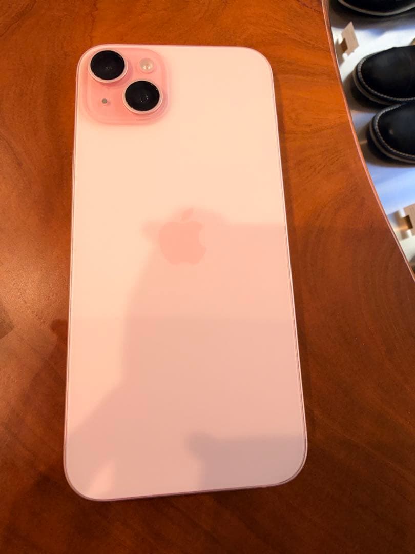 iPhone 15 Plus ピンク 128GB SIMフリー 箱/ステッカー付