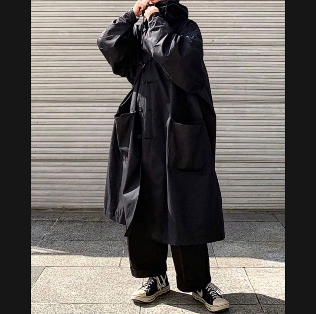 Keels Warm Cotton Windbreaker Jacket 黒