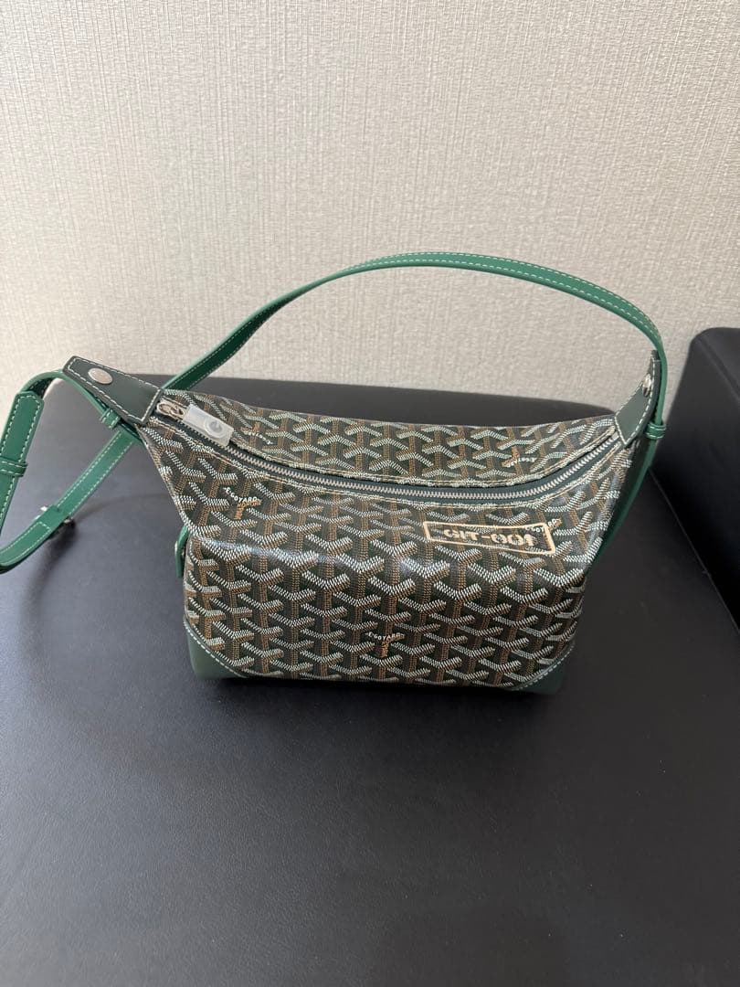 【限定】Goyard ボウリング25トイレタリーバッグ ダークグリーン