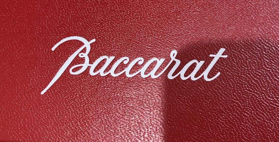 Baccarat クリスタルトロフィー ゴルフ