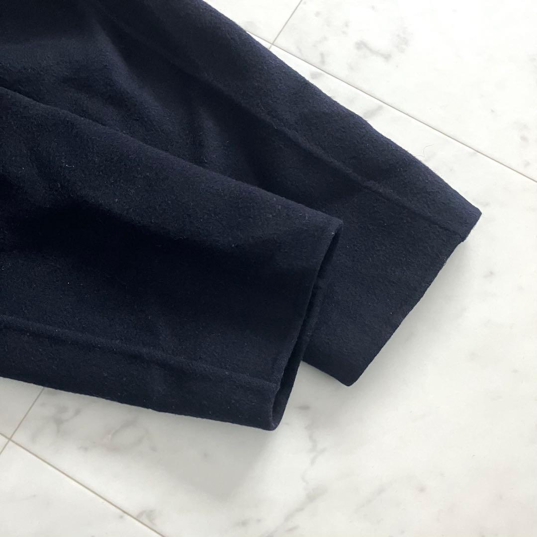 ルグラジック ウールリバーチェスターコート ネイビー 36 タスマニアウール