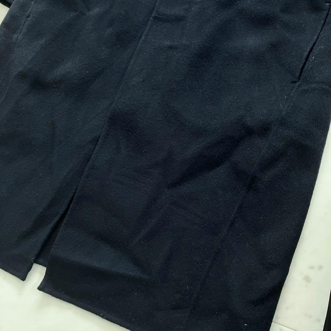 ルグラジック ウールリバーチェスターコート ネイビー 36 タスマニアウール