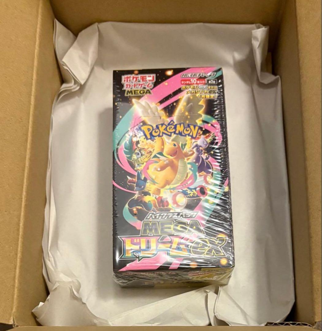 ポケモンカードゲーム MEGAドリームex 1BOXシュリンク付き