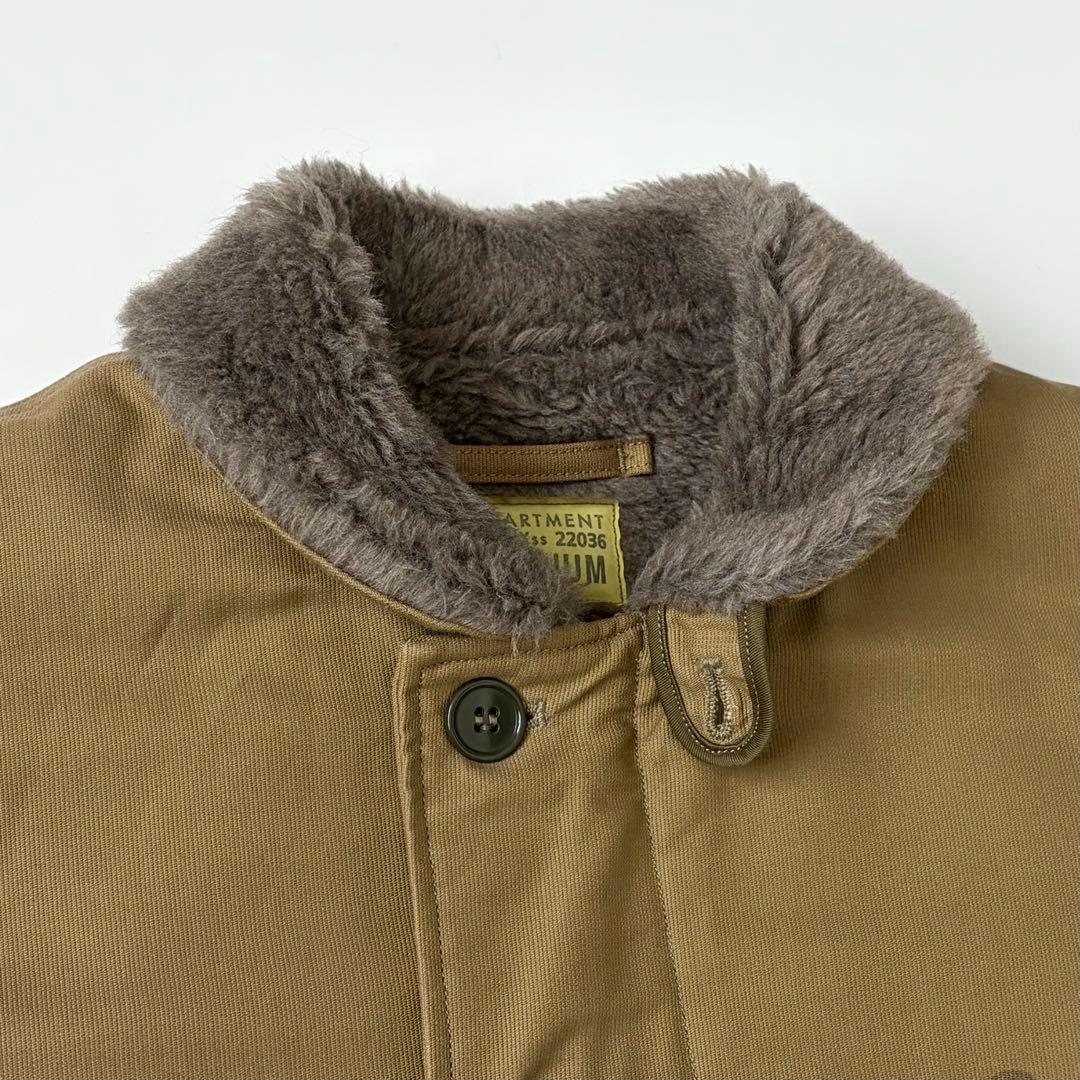 バズリクソンズ N-1 デッキジャケット M ミリタリー USN NAVY