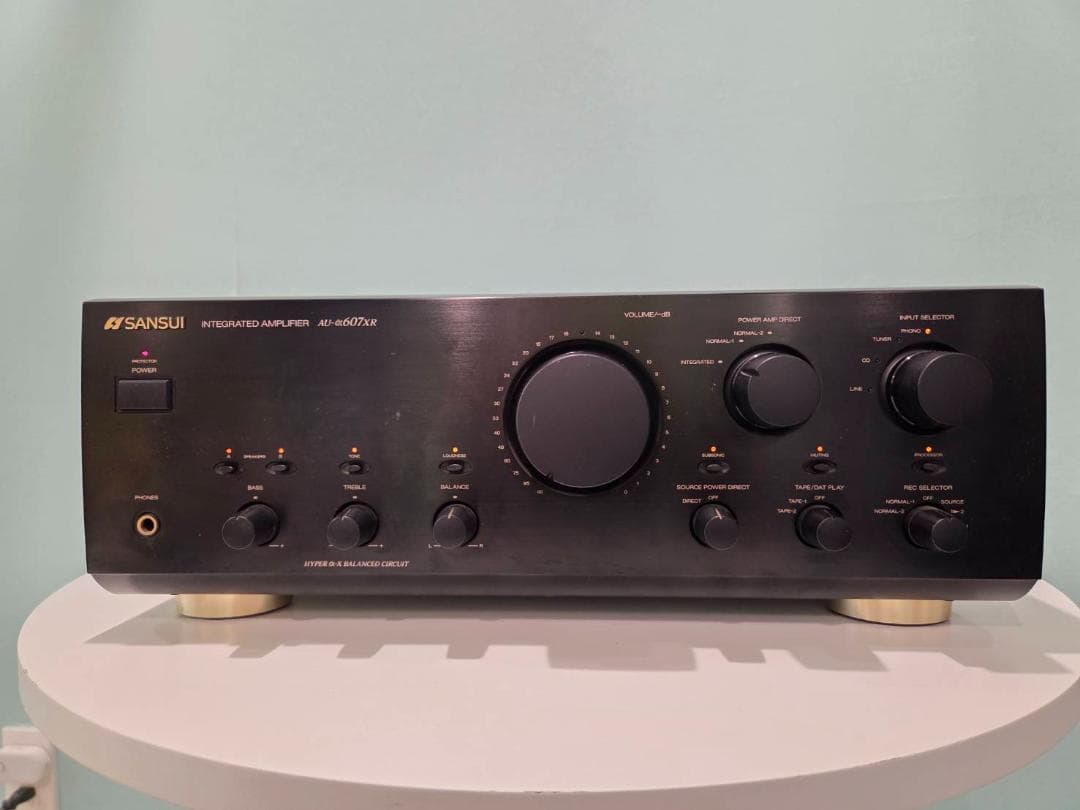 【動作確認済】SANSUI AU-607XR ブラック