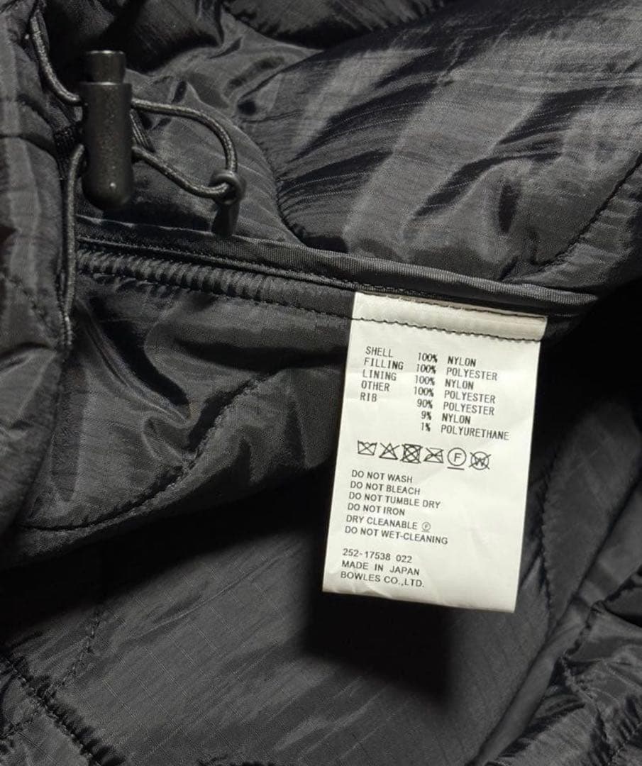 HYKE　25AW　キルティングジャケット　コート　 CWU-9　QUILTED