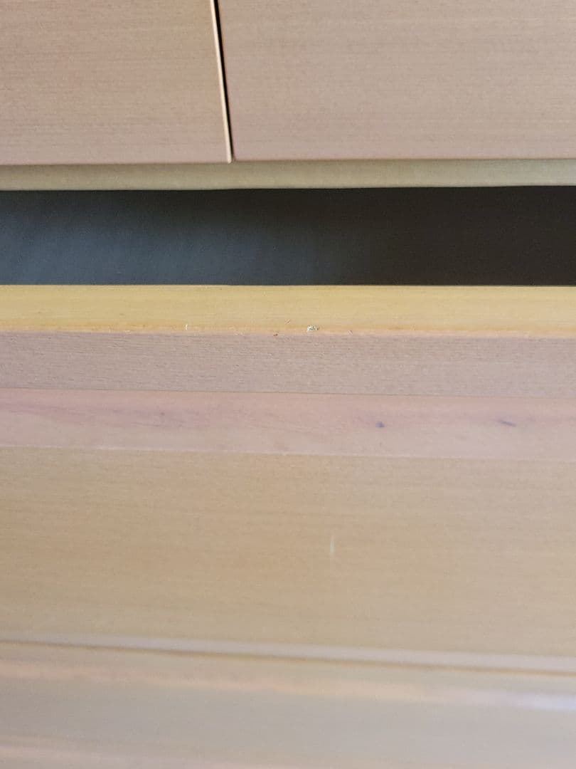 【天然木】協和木工 7段 チェスト 箪笥 天然木 ウレタン塗装 幅813mm