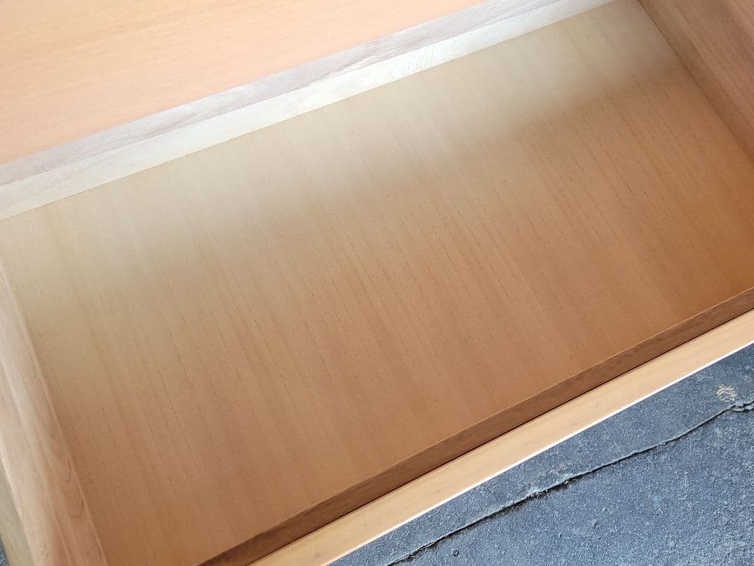 【天然木】協和木工 7段 チェスト 箪笥 天然木 ウレタン塗装 幅813mm