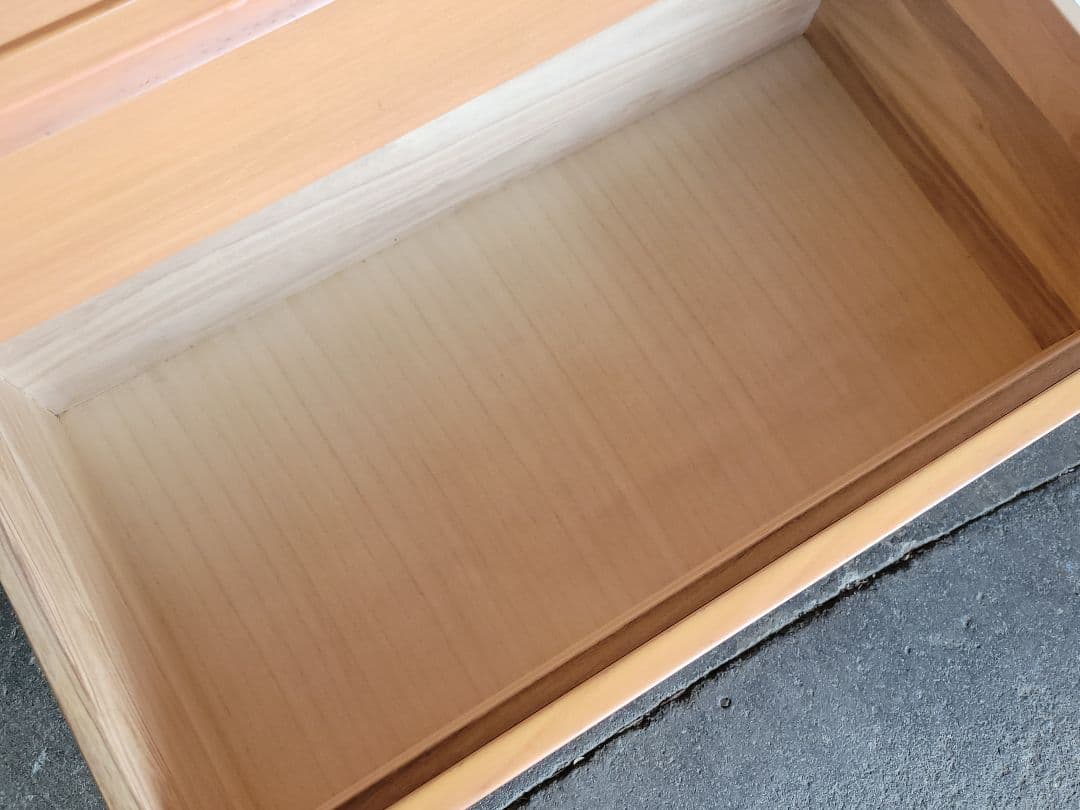 【天然木】協和木工 7段 チェスト 箪笥 天然木 ウレタン塗装 幅813mm