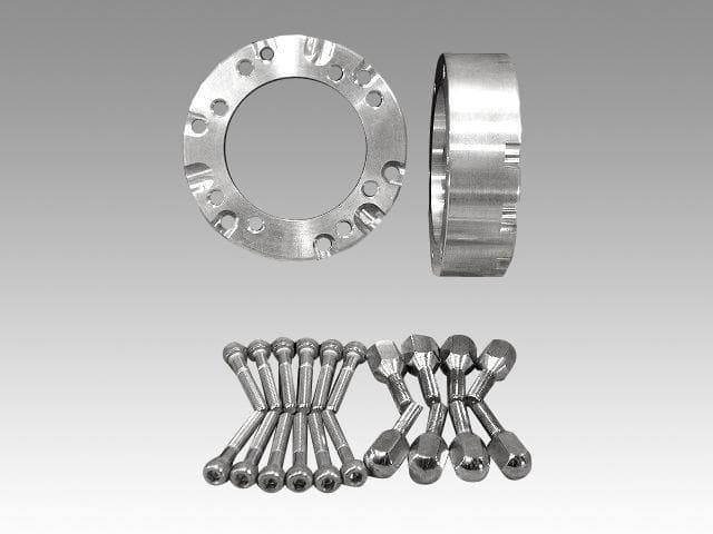 ホンダジャイロ ツートン アルミホイール扁平タイヤ＆スペーサー40ｍｍセット