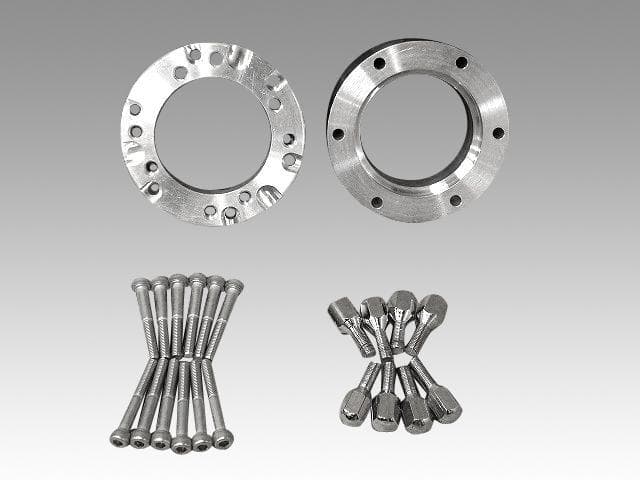 ホンダジャイロ ツートン アルミホイール扁平タイヤ＆スペーサー40ｍｍセット