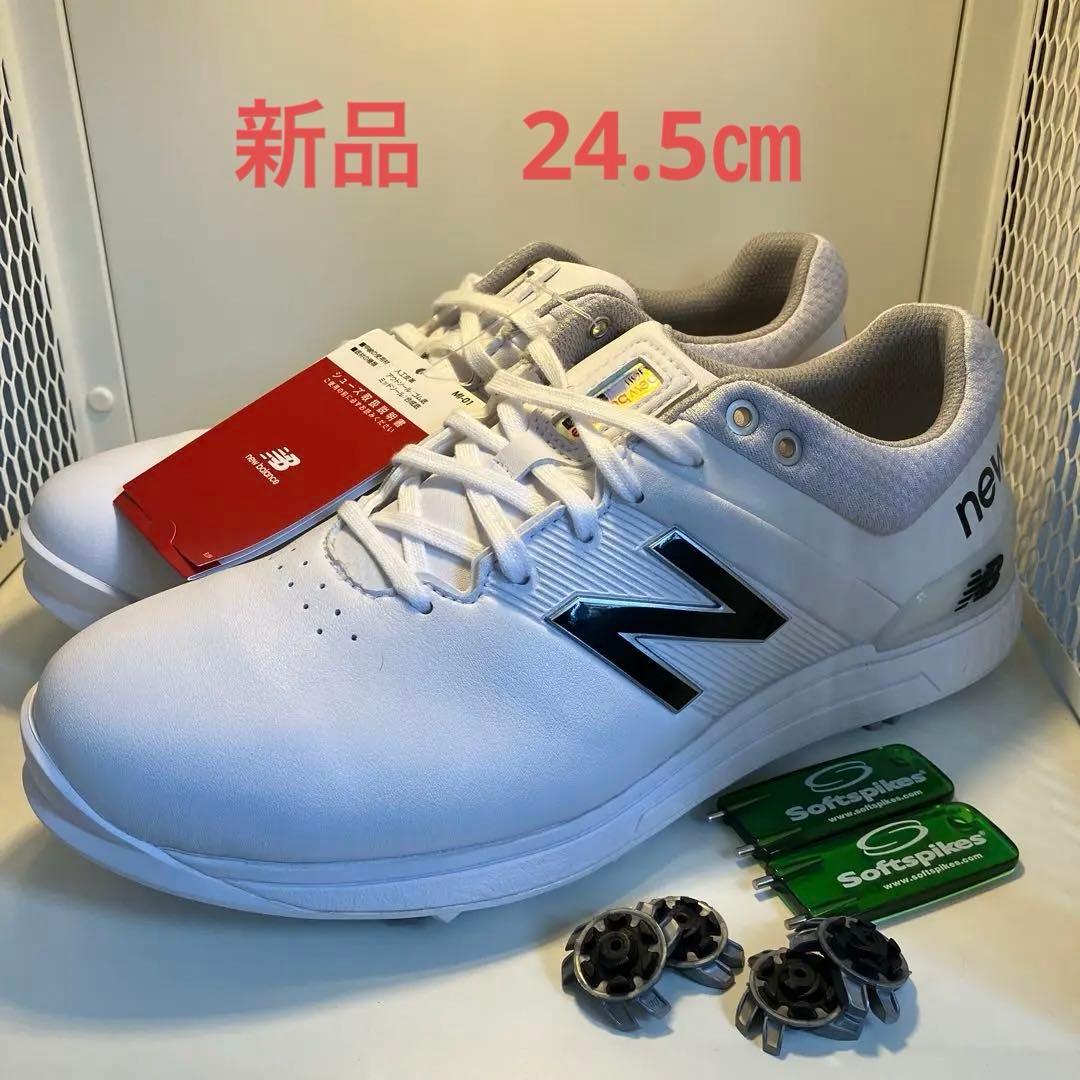 未使用　New Balance ゴルフシューズ UG2500ホワイト